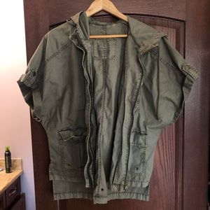 Army green jacket